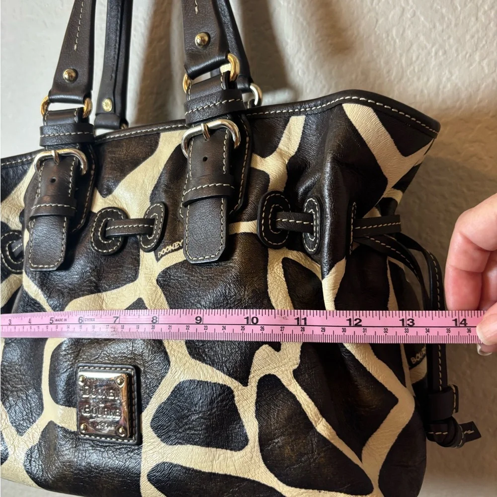 Dooney & Bourke Rare Giraffe Print Tote - Picture 10 of 10